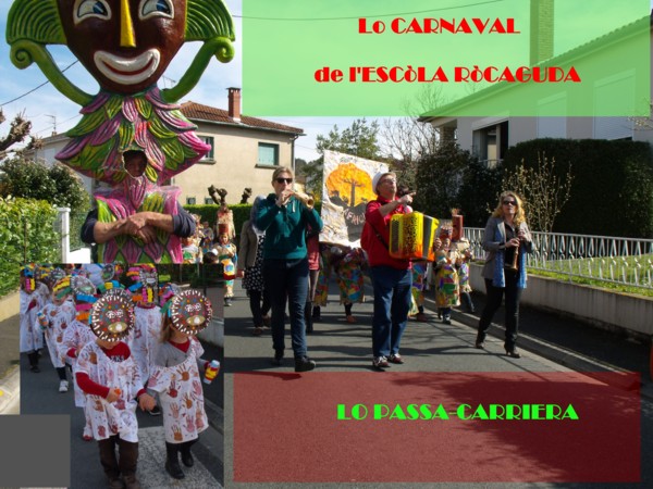 lo carnaval de l'escòla ròcaguda pel site