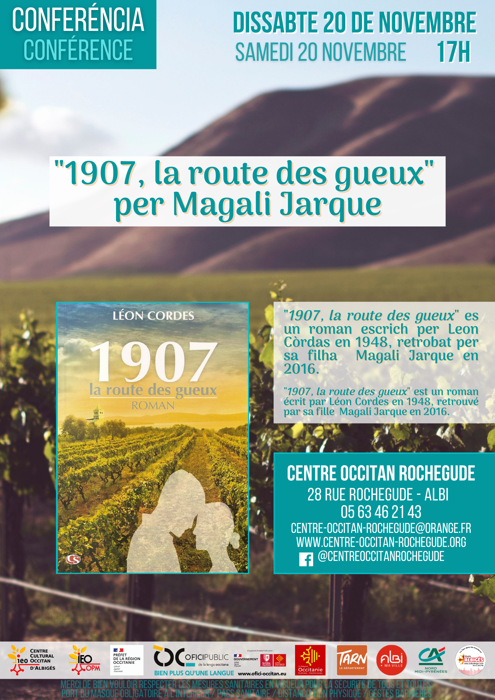 Lire la suite à propos de l’article « 1907, la route des gueux », per Magali Jarque