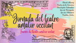 Read more about the article Jornada del Teatre Amator Occitan + Espectacle « Molière Face Sud » à l’Athanor lo 23 d’abrial 2022 !