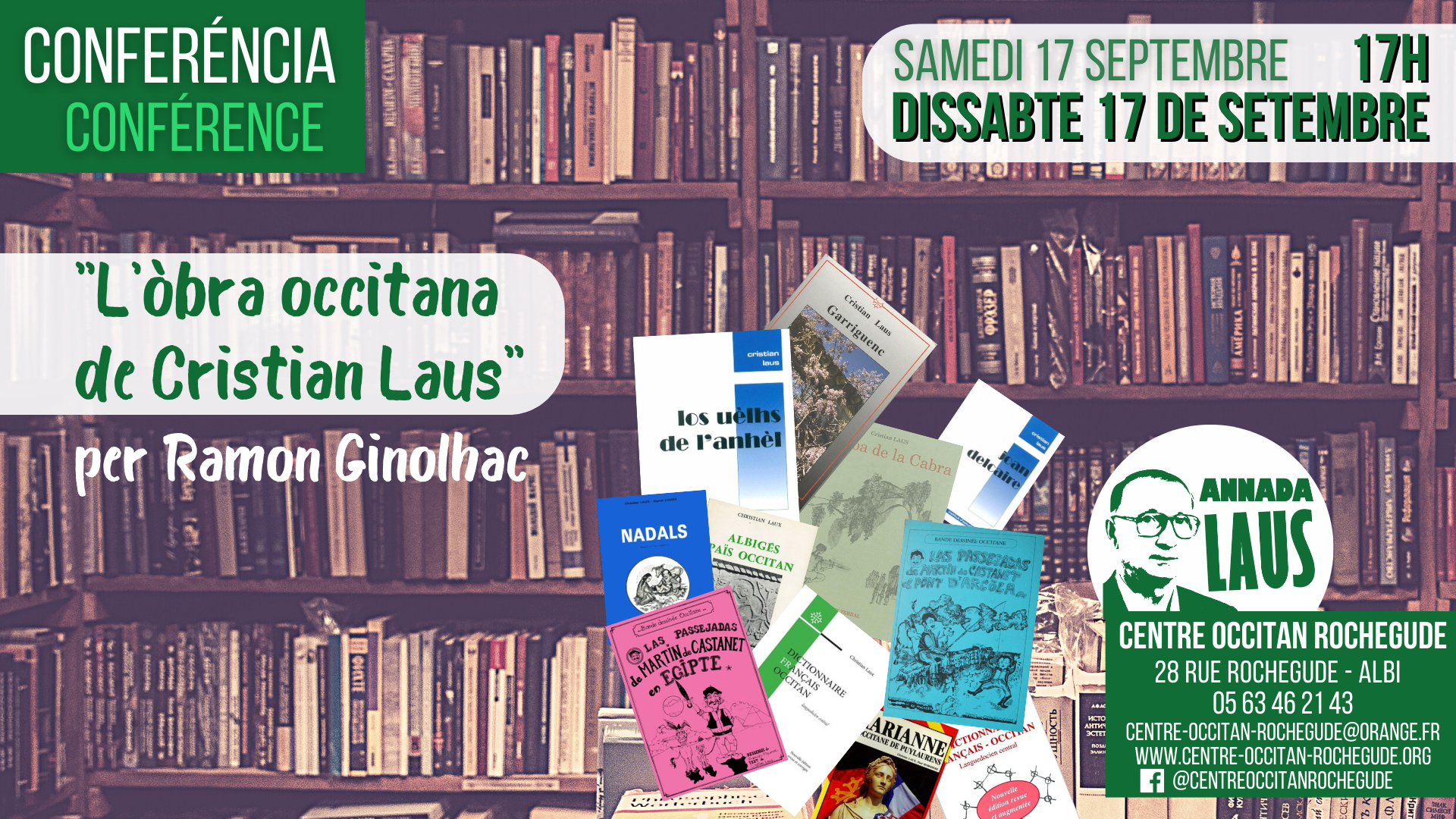 Lire la suite à propos de l’article « L’òbra occitana de Cristian Laus » per Ramon Ginolhac