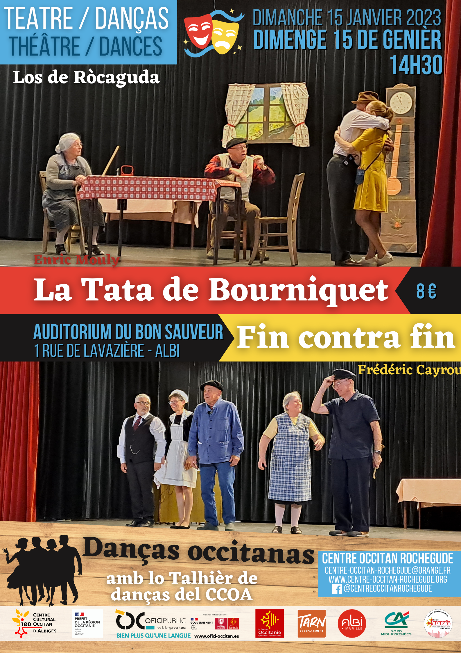 You are currently viewing Teatre occitan e danças tradicionalas al Bon Sauveur